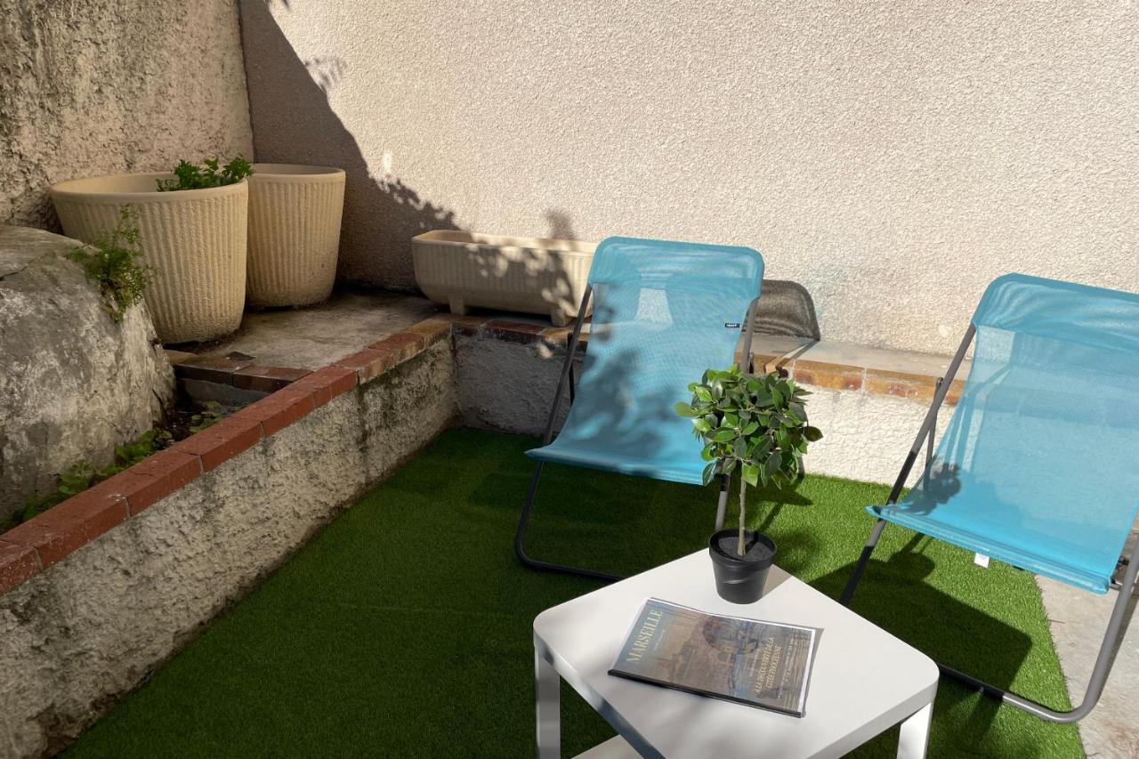 Le Grand Bleu Terrasseclimwifinetflix Proche Gare-Centre Lägenhet Marseille Exteriör bild